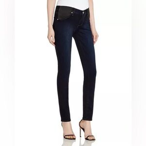PAIGE Skyline Mid Rise Skinny Maternity JEANS